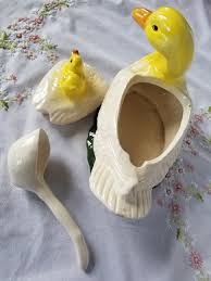 Vintage Ceramica De Cuernavaca Mexico Duck Tureen With Ladle - Etsy Australia