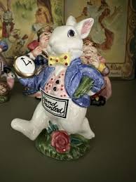 Fitz & Floyd Alice In Wonderland Characters RARE Complete Set Hand Painted | eBay