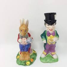 Alice in Wonderland Mad Hatter & March Hare Salt Shakers by Paul Cardew | eBay