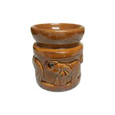 Ceramic Tea Light Oil Burner - 3 Elephant - Random Color ...