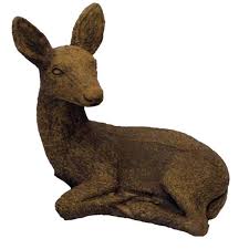 Medium Resting Doe | Solid Rock Stone Works
