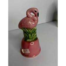 A Gift Corporation | Accents | Vintage Pink Flamingo Bell ...