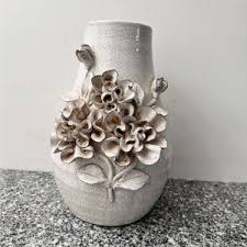 Greenbrier | Accents | Luxury Bloom 2 14 Tall Ceramic Vase | Poshmark