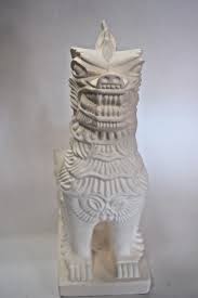 Buy Ready to Paint Ceramic Foo Dog.ceramic Bisque Foo Dog Statues.painted by You Own .olga's Treasures Shop Online in India - Etsy