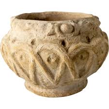 Early Ancient Antiquity Style European Pottery Stoneware Vessel. For Sale at Ruby Lane