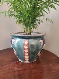 Ceramic planting pot