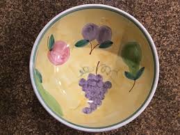 Caleca Frutta Pasta Serving Bowl Hand Painted Made in Italy ...