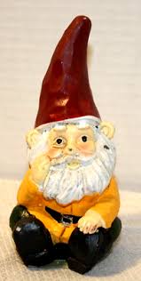 Set of three Sitting yard Gnomes, | eBay