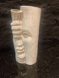 Abstract Face Decorative Vase, Modern Minimalist Vase, Unique Decor, Boho Decor, Housewarming Gift, Gift for Her - Etsy Israel