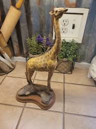 VINTAGE GIRAFFE FIGURINE VERY HANDSOME FELLOW 13.5 INCHES ...
