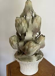 Vintage Mottahedeh Artichoke Centerpiece Made in Italy | eBay