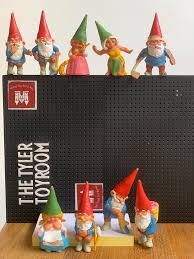 9 X David De Kabouter Miniature Gnome BRB Figurines Vintage ...