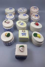 Lot Of 13 Hand-Decorated Assorted Ceramic Boxes As Shown In The Photo | eBay