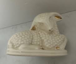 Gold Sheep Statue - Etsy