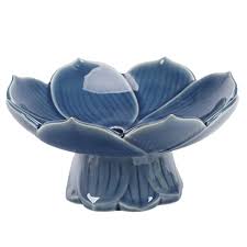 QmjdDymx Ceramic Fruit Bowl 6.2 Forma de Flores de Loto ...