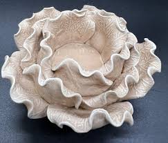 Votive Porcelain Candle Holder Cabbage Leaf Tea Light ...