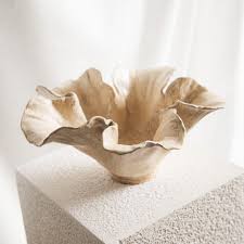 Handgemaakte Keramische Bloemenvaas - Handgemaakt Aardewerk ...