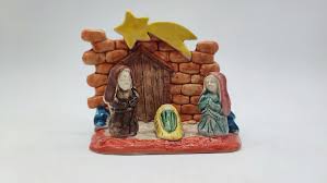 Ceramica Di Caltagirone Presepe 12cm - Etsy