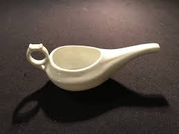 Vintage White China Invalid Feeder - 1900s - From ...