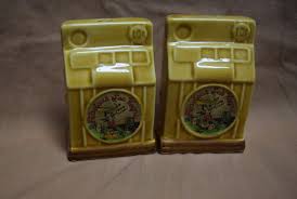 Vintage Ceramic Las Vegas Ten Cent Slot Machine Salt and ...