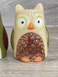 Owl Salt and Pepper Shakers So Cute!!!! | eBay