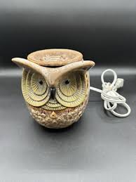 Retired Scentsationals Owl Wax Tart Warmer Burner Large ...