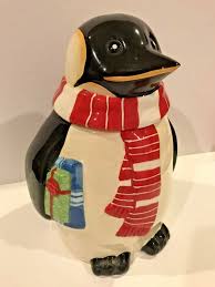 Penguin Christmas Holiday Hand Painted For Nonni's Cookie ...
