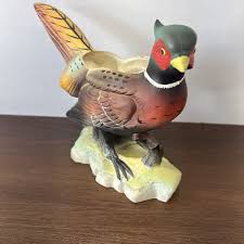 Vintage Enesco Ring Necked Pheasant Planter E2847 | eBay
