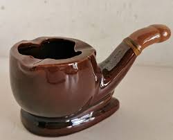 Vintage Pipe Shaped Ceramic Ashtray (d504) | eBay Australia