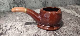 Vintage Midcentury Ceramic Pipe Ashtray - Etsy