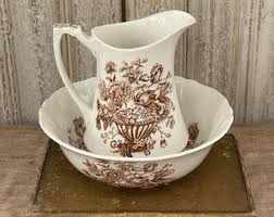 English Royal Staffordshire Brown Transferware Small Teapot With Lid, “mae” @ 1890's - Etsy