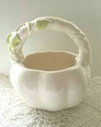 Pumpkin White Candy Bowl/planter Gift/storage Ceramic/fall Gift Home Decor/ready to Ship Just 1 Left - Etsy