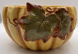 Astor Lane Pumpkin Bowl Table Decor | eBay