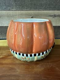 Kurt Adler Pumpkin Jack O Lantern Candy Bowl - Etsy