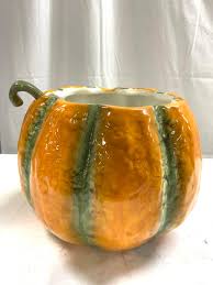 Sold at Auction: PACIFIC Rim Ceramic Pumpkin Tureen W Lid ...