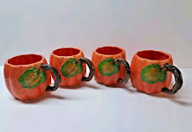 Pumpkin Shaped Mug | eBay