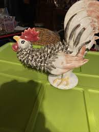 Vintage Hand Done Pottery Chicken By Kharraz Nabeul | eBay