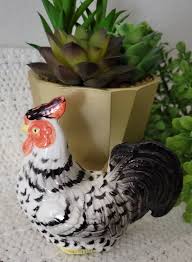 Otagiri Vintage 70/80's Rooster and Hen Salt and Pepper ...