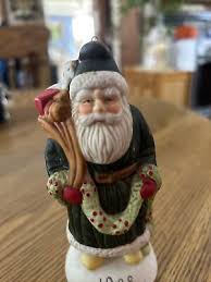 Vintage” Old World Santa Collection/5" Porcelain Figurines ...