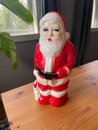 Vintage Santa Lightup - Etsy