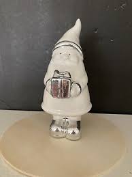 Holiday Lane Cozy Christmas Porcelain Santa Decor | eBay UK