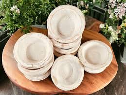 White Wooden Bowl - Etsy