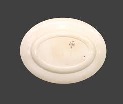 Morimura Nippon Hand Painted Blue Gold Floral Tray Curio Trinket Flower Antique | eBay