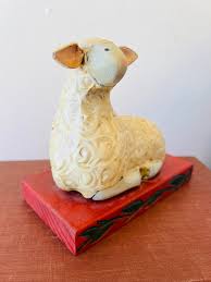 Vintage 1990s Nancy Thomas Sheep Statue – The Atomic Shop