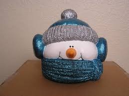 Snowman Head Centerpiece - Etsy