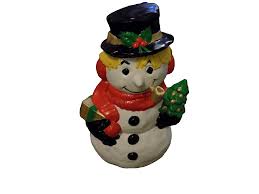 Retired Johanna Parker Christmas Ceramic Snowmen Ornaments ...
