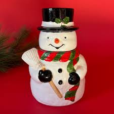 Snowman with Gift Ornament