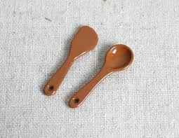 Dollhouse Miniature Cooking Utensil Cookware 1:12 (brown ...
