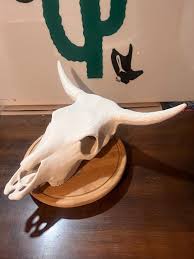 Ceramic Cow Skull - Etsy