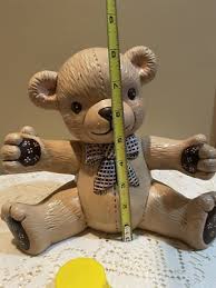 Vintage Teddy Bear Piggy Bank | eBay